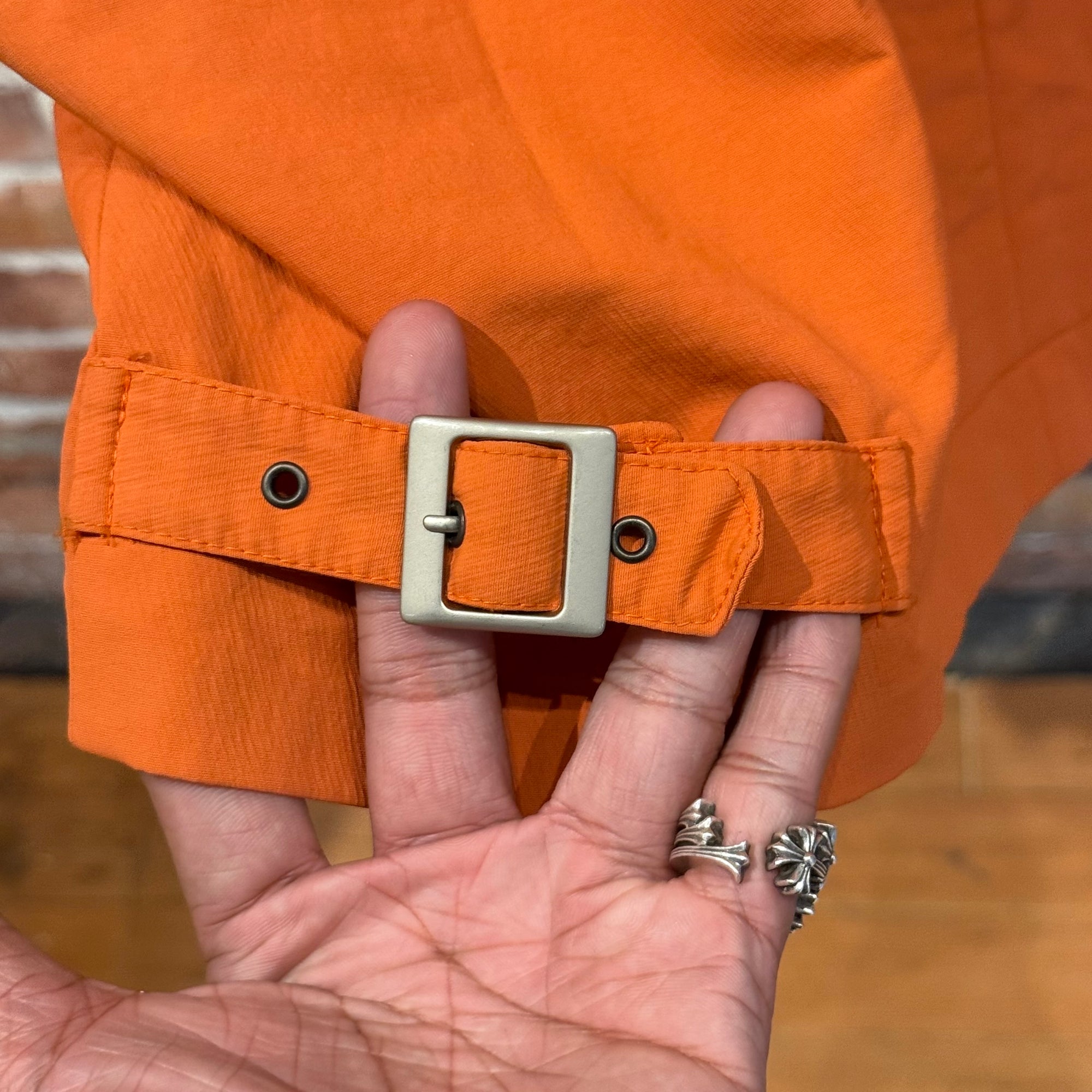 PRADA SPORT ARCHIVE ZIP BLOUSON JACKET ‘ORANGE’