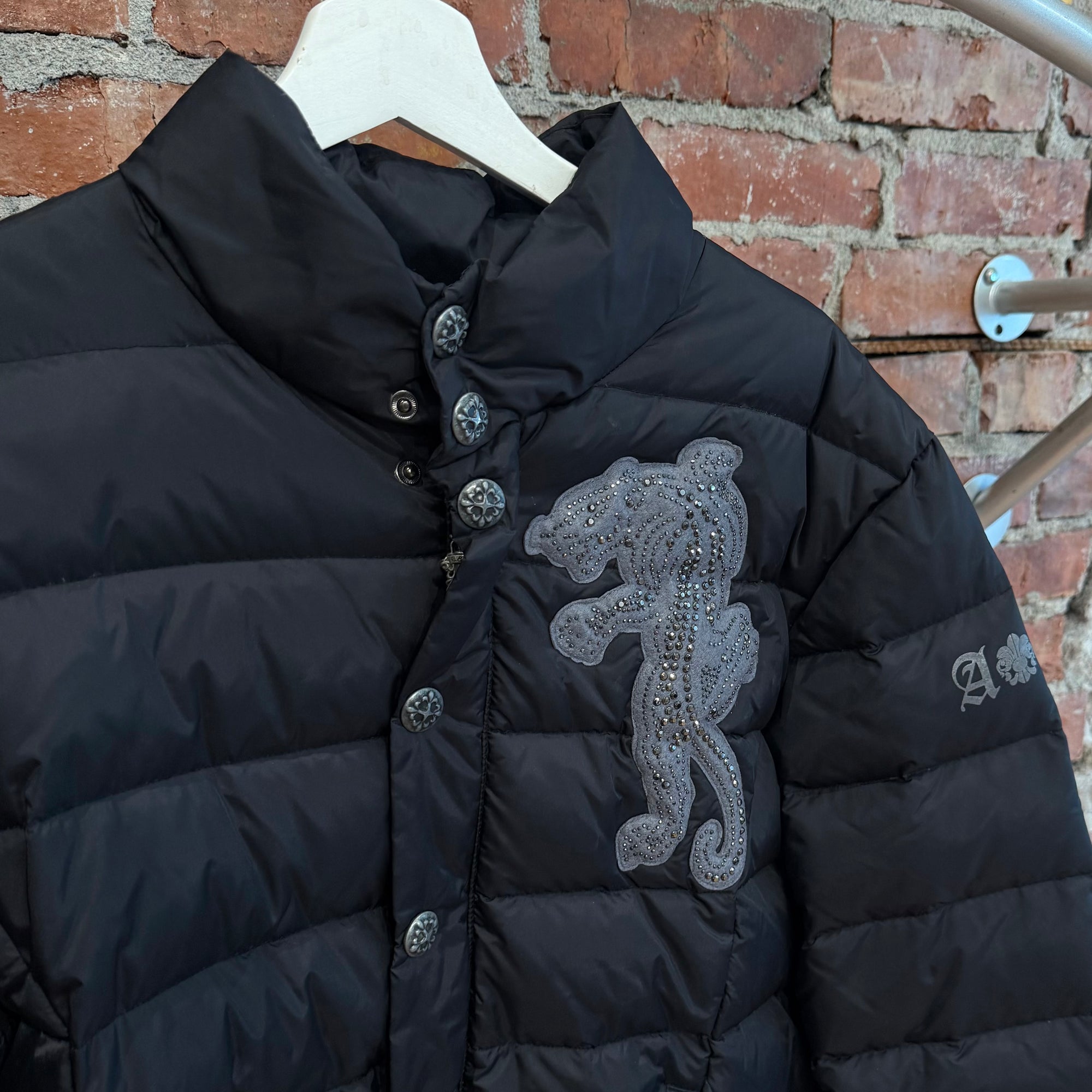 A&amp;G ROCK SAMPLE PUFFER JACKET ‘BLACK’