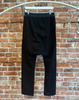 RICK OWENS FW13 PLINTH DROP CROTCH PANTS ‘BLACK’
