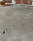 CHROME HEARTS LOOP DAGGER NECKLACE 'SILVER'