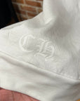 CHROME HEARTS EYE CHART DAGGER VINE CREWNECK ‘WHITE’