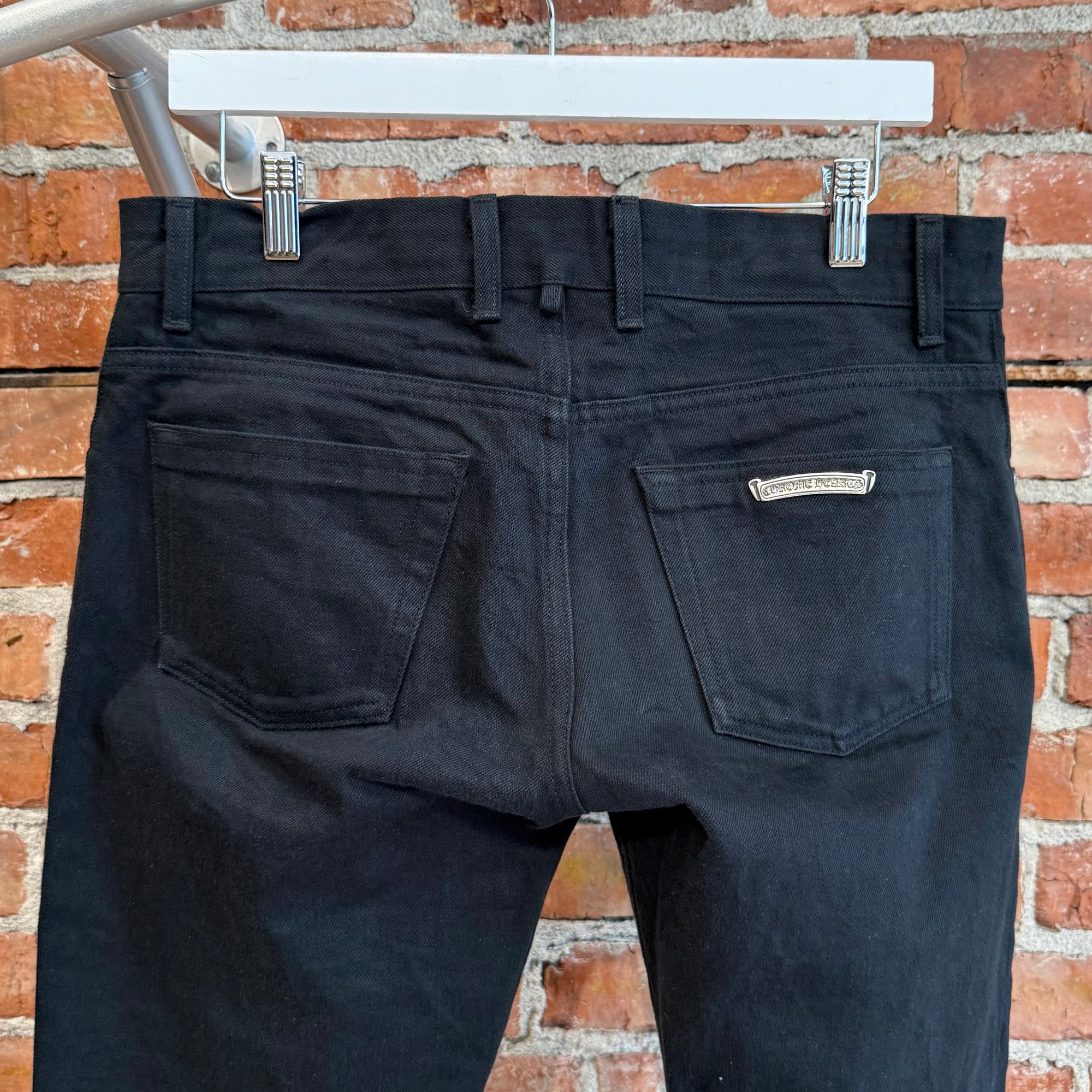 CHROME HEARTS RICHARD CUT DENIM ‘BLACK’