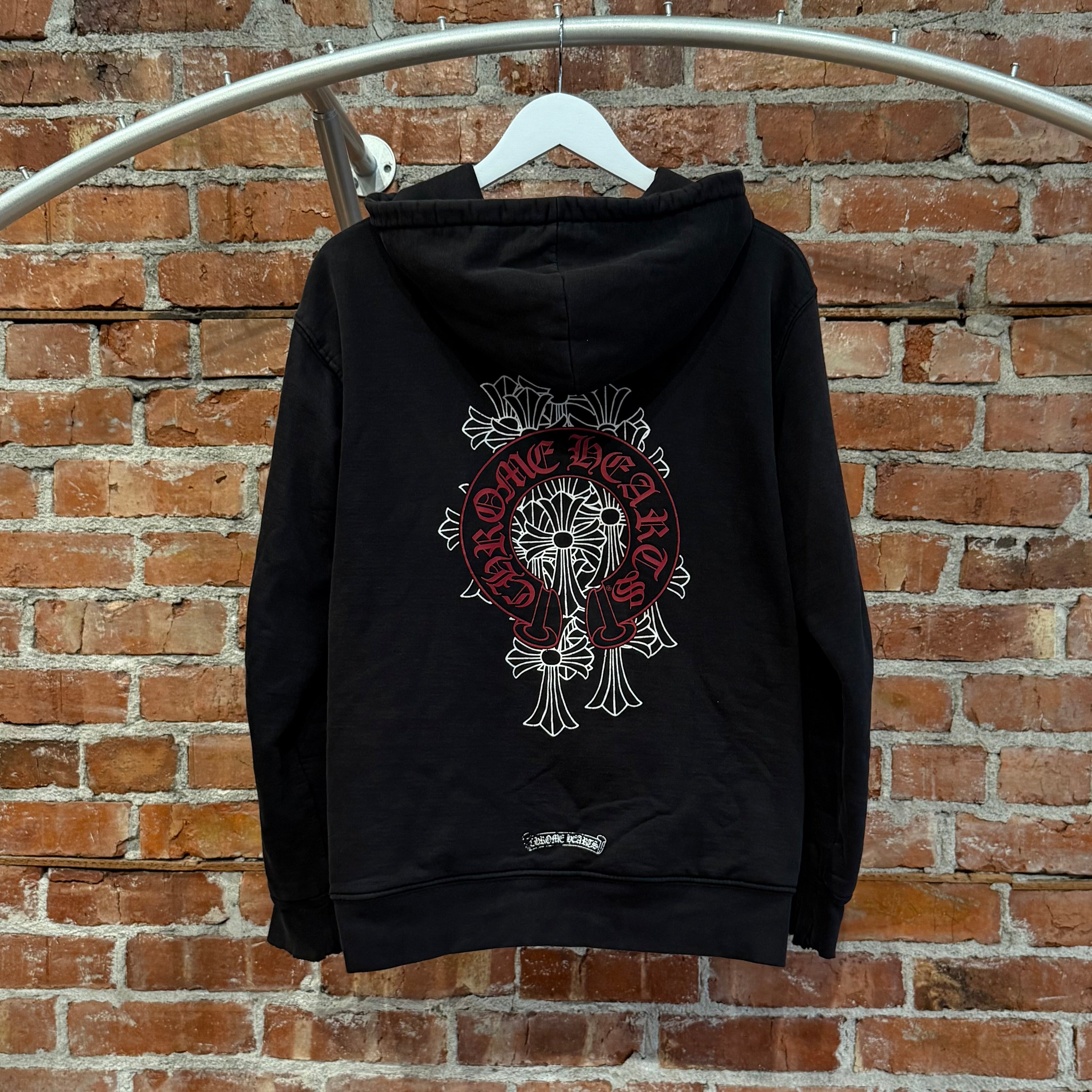 CHROME HEARTS CEMETERY HORSESHOE THERMAL ZIP UP 'BLACK' – Sadō Room
