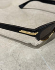 BOTTEGA VENETA BV1431S CAT-EYE SUNGLASSES ‘BLACK’