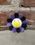 MURAKAMI PLUSH FLOWER PIN ‘PURPLE’