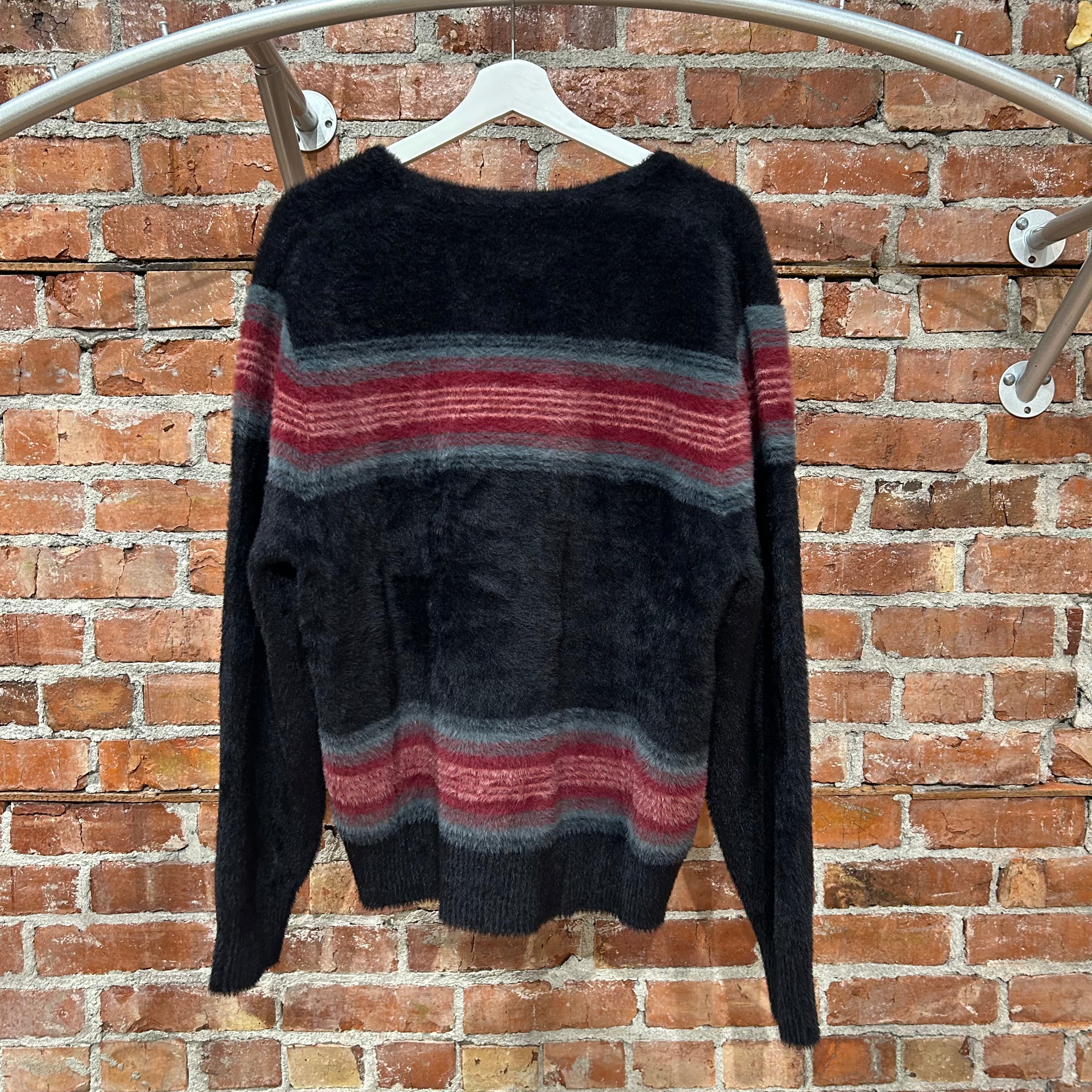 STUSSY SHAGGY CARDIGAN \u0027BLACK\u0027 \u2013 STUSSY SHAGGY 