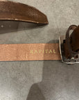 KAPITAL STUDDED DISCO BELT ‘BROWN’