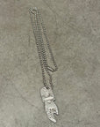 HYSTERIC GLAMOUR YOU PAY NECKLACE ‘SILVER’