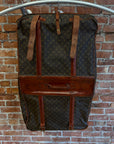LOUIS VUITTON 1960's MONOGRAM TRAVEL GARMENT BAG ‘BROWN’